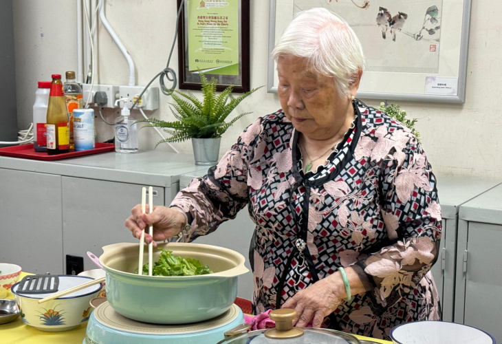 鍾綺玲婆婆向大家分享羅漢齋的食譜