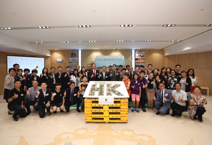 共建‧共享:大型公共傢俬展 暨 遊樂會@中環夏誌‧慢活風 傳媒發佈會大合照